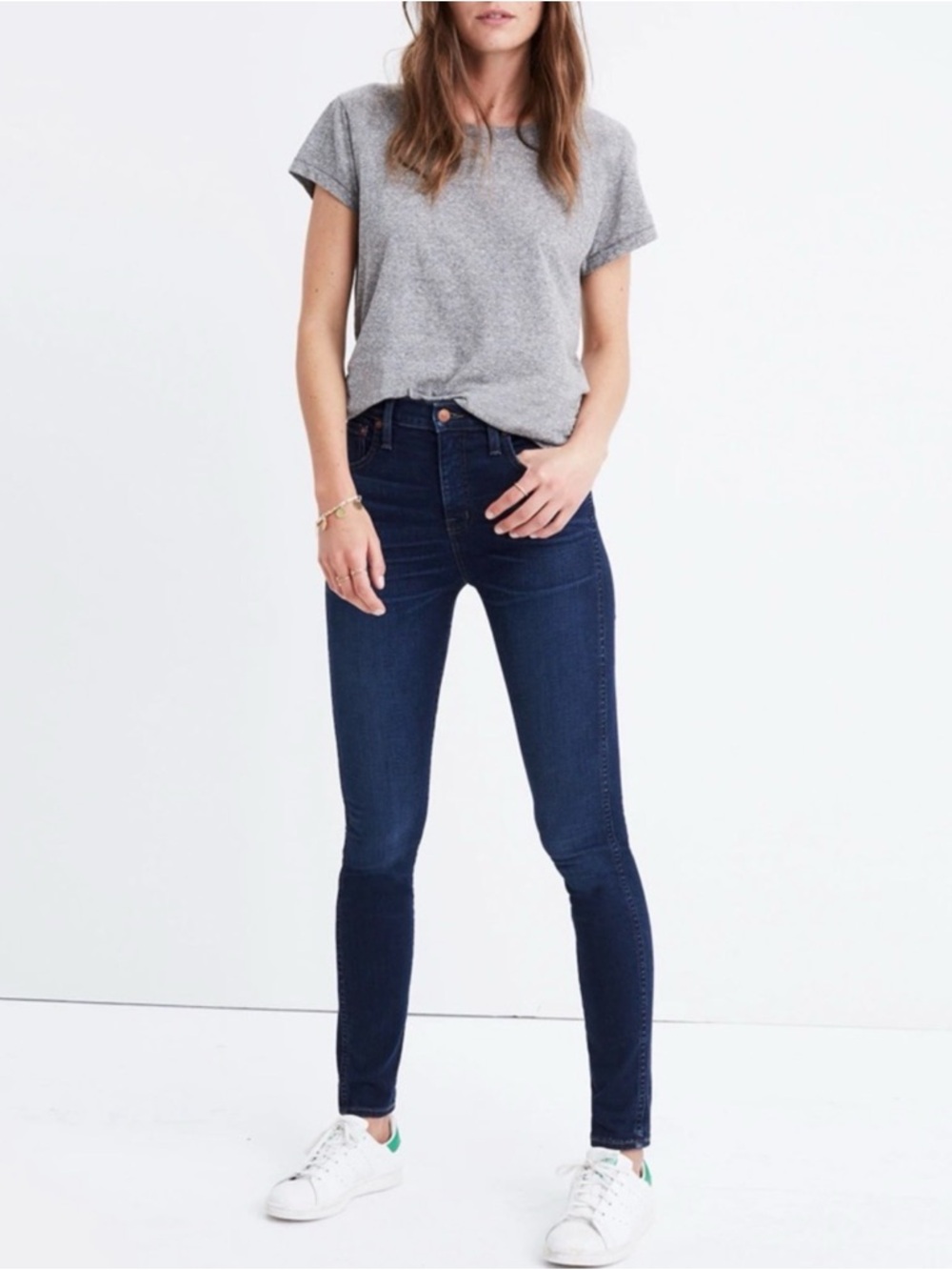 Madewell Curvy High Rise Skinny Jeans Women's Denim  NEW SZ 25 Petite